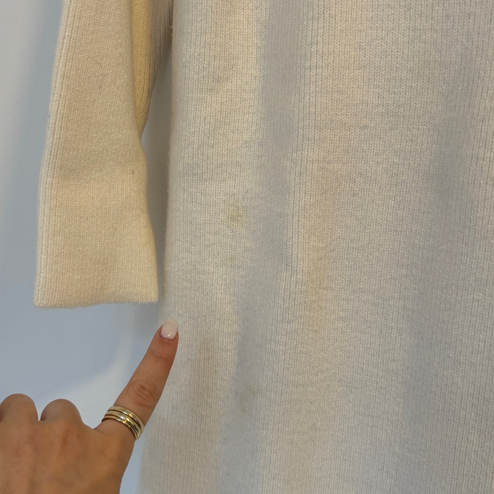 Zara cream knit dress - Picture 3 of 6
